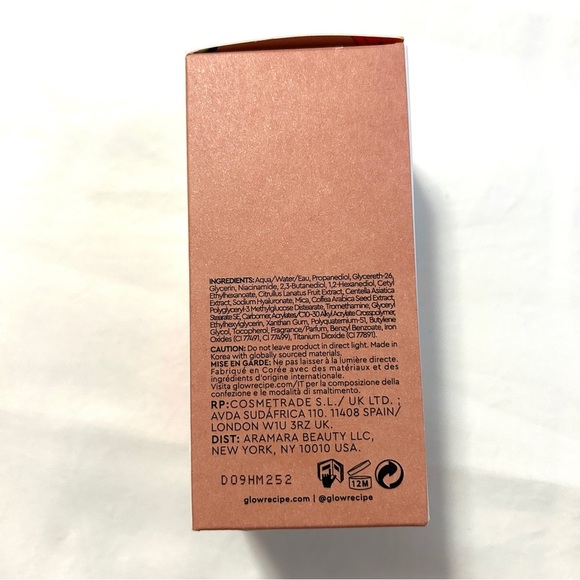 Glow Recipe Watermelon Glow Niacinamide Hue Drops - Radiant Tinted Serum - Picture 4 of 5